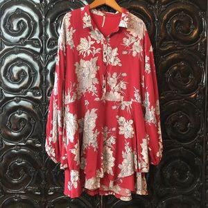 Free People Flowy High-Low Tunic Dress